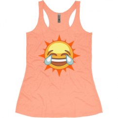 Ladies Slim Fit Super Soft Racerback Triblend Tank
