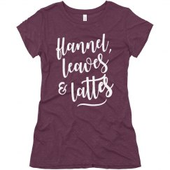 Flannel, leaves & lattes 