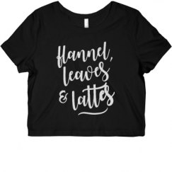 Ladies Slim Fit Crop Top Tee