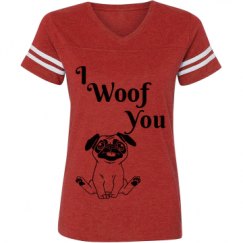 Ladies Relaxed Fit Vintage Sports Tee