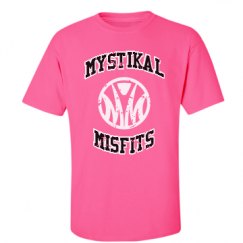 Unisex Ultra Cotton Safety Neon Crewneck Tee