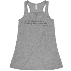 Ladies Flowy Racerback Tank