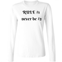 Ladies Relaxed Fit Basic Long Sleeve Tee