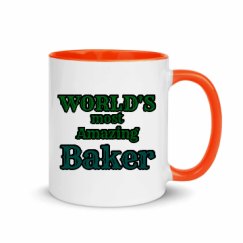 11oz Ceramic Mug with Color Inside