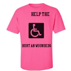 Unisex Ultra Cotton Safety Neon Crewneck Tee