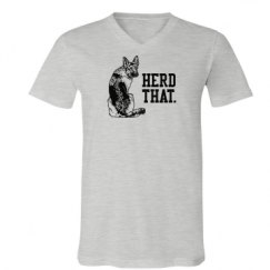 Unisex V-Neck Jersey Tee