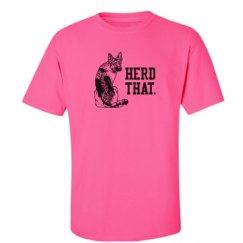 Unisex Ultra Cotton Safety Neon Crewneck Tee