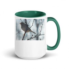 15oz Ceramic Mug with Color Inside