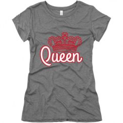 Ladies Slim Fit Super Soft Triblend Tee