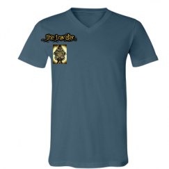 Unisex V-Neck Jersey Tee