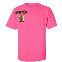 Unisex Ultra Cotton Safety Neon Crewneck Tee