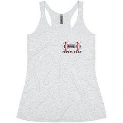 Ladies Slim Fit Super Soft Racerback Triblend Tank