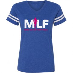 Ladies Relaxed Fit Vintage Sports Tee