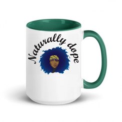 15oz Ceramic Mug with Color Inside