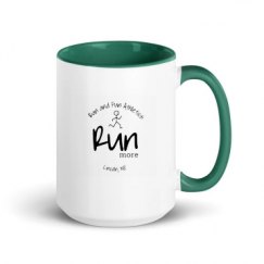 15oz Ceramic Mug with Color Inside