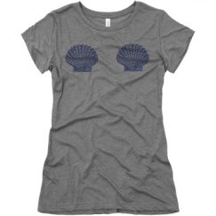 Ladies Slim Fit Super Soft Triblend Tee