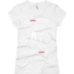 Ladies Slim Fit Basic Promo Jersey Tee