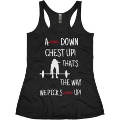 Ladies Slim Fit Super Soft Racerback Triblend Tank