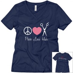 Peace, Love, Hair T-Shirt