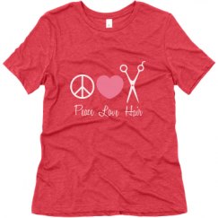 Ladies Relaxed Fit Super Soft Triblend Tee