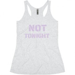 Ladies Slim Fit Super Soft Racerback Triblend Tank