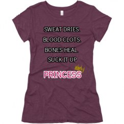 Ladies Slim Fit Super Soft Triblend Tee