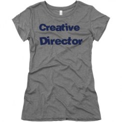 Ladies Slim Fit Super Soft Triblend Tee