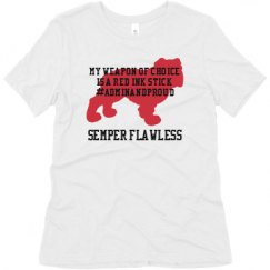 Ladies Relaxed Fit Super Soft Triblend Tee