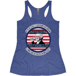 Ladies Tank - Vintage Royal Blue