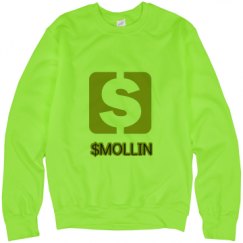 Unisex Neon Crewneck Sweatshirt