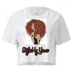 Ladies Festival Cali Crop Top Tee