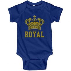 Royal Purple Baby Onesie