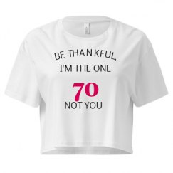 Ladies Festival Cali Crop Top Tee