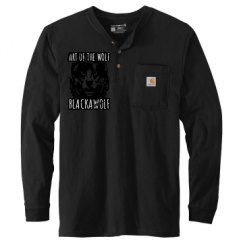 Unisex Carhartt Long Sleeve Henley Tee