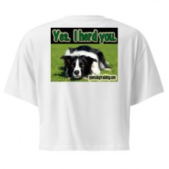 Ladies Festival Cali Crop Top Tee