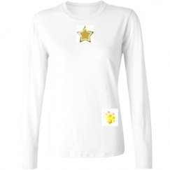 Ladies Relaxed Fit Basic Long Sleeve Tee