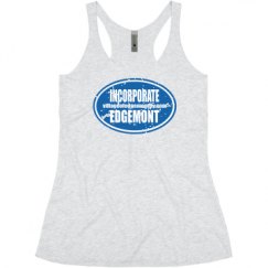 Ladies Slim Fit Super Soft Racerback Triblend Tank