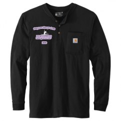 Unisex Carhartt Long Sleeve Henley Tee