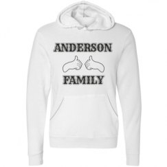 Unisex Fleece Pullover Midweight Hoodie