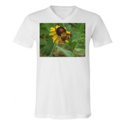 Unisex V-Neck Jersey Tee