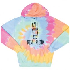 Unisex Tie-Dye Fleece Hoodie