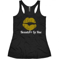 Ladies Slim Fit Super Soft Racerback Triblend Tank