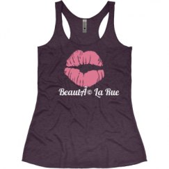 Ladies Slim Fit Super Soft Racerback Triblend Tank