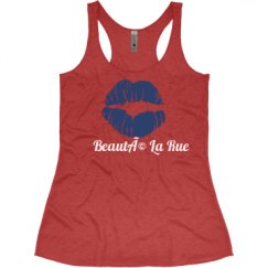 Ladies Slim Fit Super Soft Racerback Triblend Tank