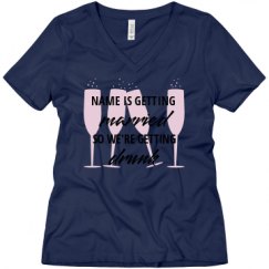 Ladies Relaxed Fit V-Neck Tee