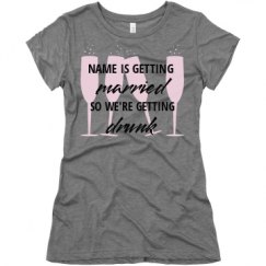 Ladies Slim Fit Super Soft Triblend Tee