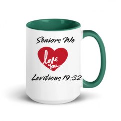 15oz Ceramic Mug with Color Inside