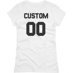 Ladies Slim Fit Basic Promo Jersey Tee