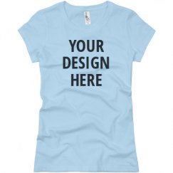 Ladies Slim Fit Basic Promo Jersey Tee