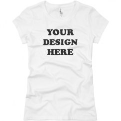 Ladies Slim Fit Basic Promo Jersey Tee